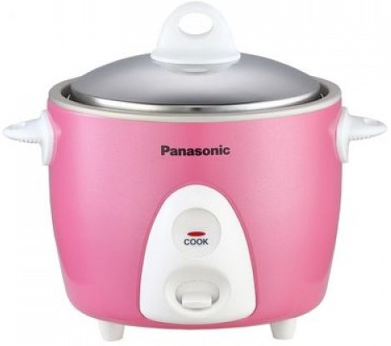 Panasonic SR G06DPK Electric Rice Cooker(0.3 L, Pink)