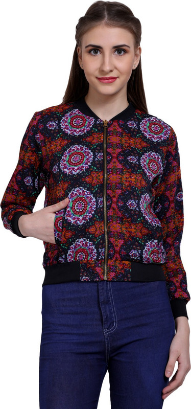 glamfab Full Sleeve Printed Women Jacket
