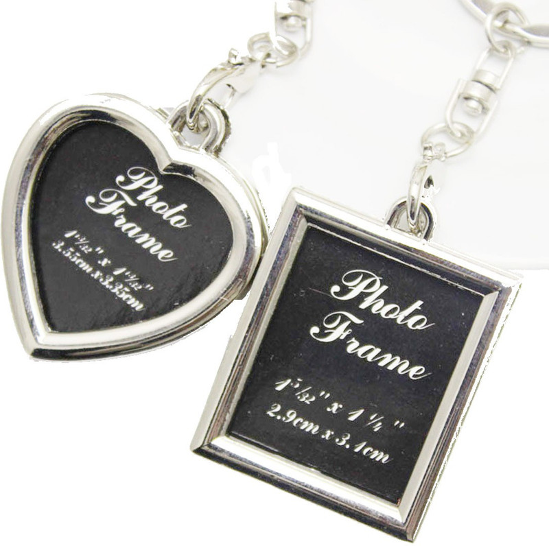 kd collections Pair Of Photo Frame Keychain|Best Collectible|Best Anniversary Wedding Gift Key Chain