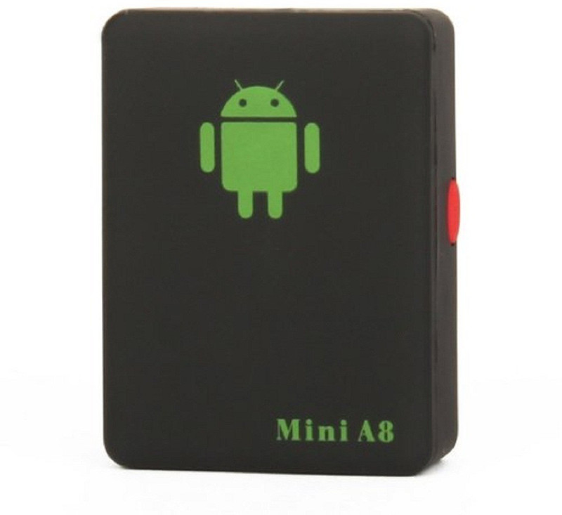 techwiz Mini A8 Global Real Time Tracker A8 GPRS GPS Tracking Device(Black)