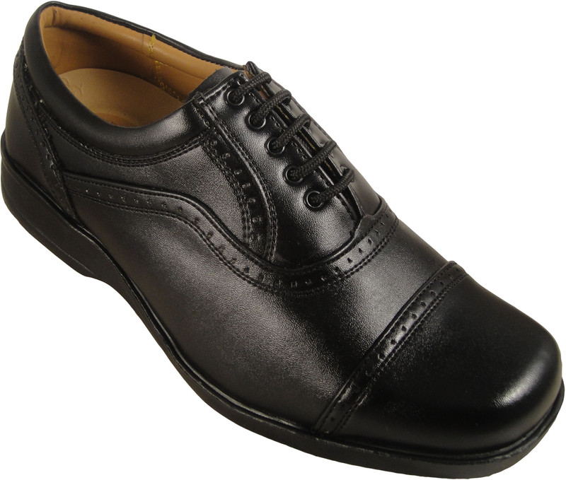 Action Synergy Black ME1235 Lace Up For Men(Black)