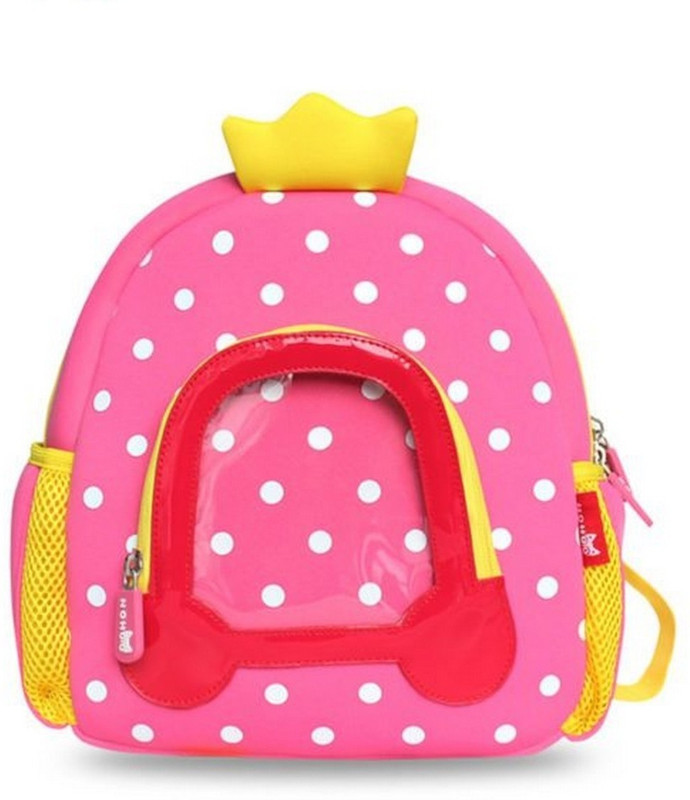 nohoo Children 2-8 Years 6.6 L Backpack(Pink)
