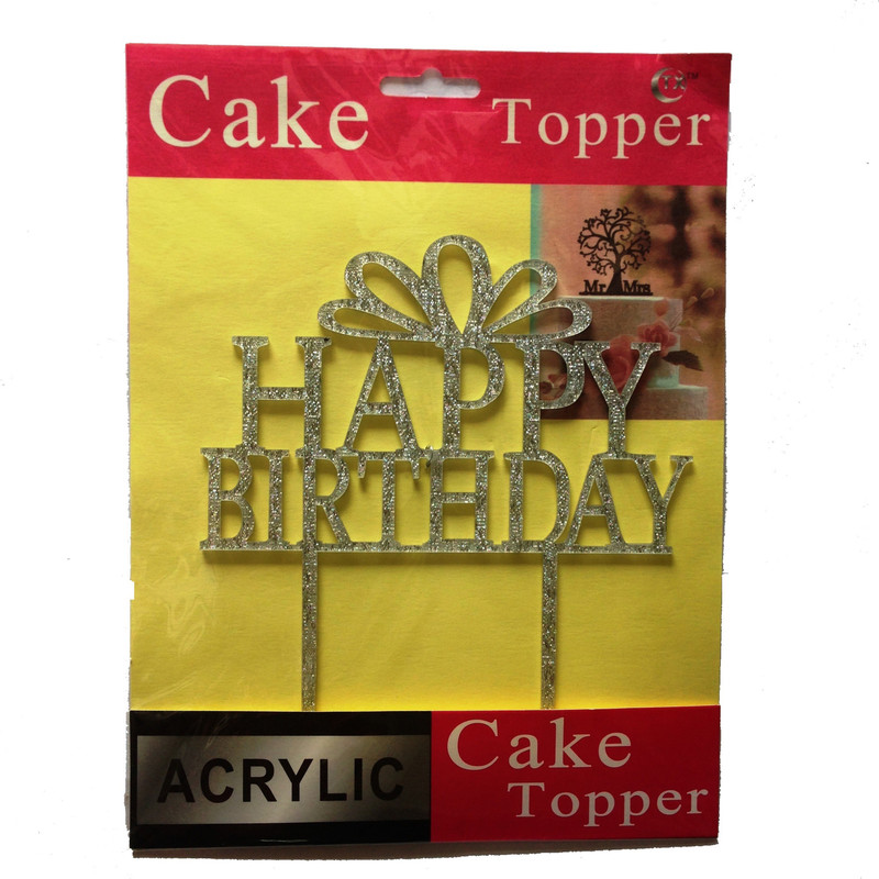 Funcart Silver Cake Topper - 20 g Funcart Silver Cake Topper - 20 g