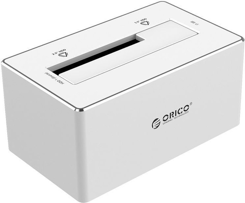 Orico ORICO 6818US3 (Aluminum 2.5 & 3.5 inch SATA3.0 USB3.0 External Hard Drive Dock - Silver) Dock(Silver)