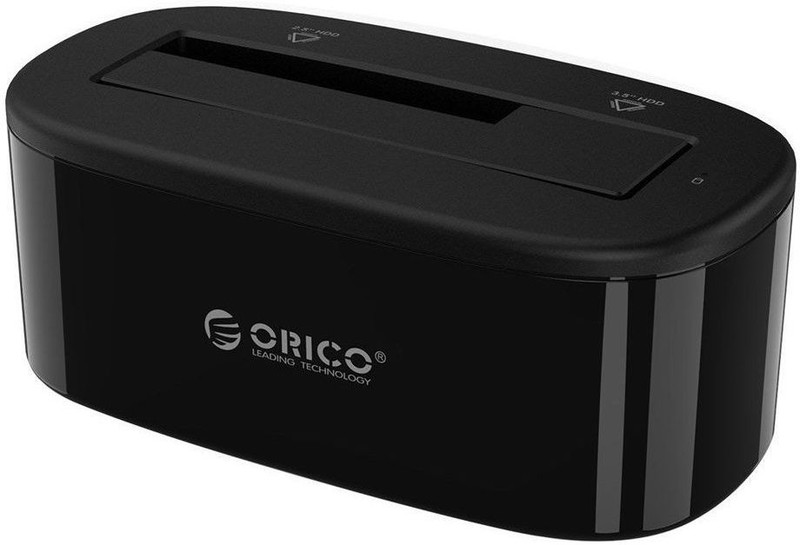 Orico ORICO 2.5/3.5 inch HDD and SSD Hard Drive Dock (6218US3) Dock(Black)