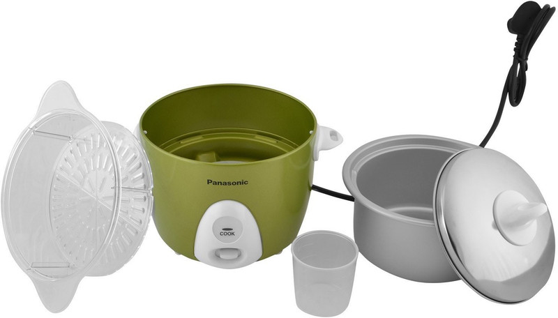Panasonic SR G06DAGN Electric Rice Cooker(0.3 L, Apple Green)