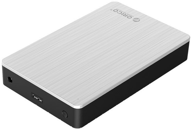 Orico 3.5 inch USB3.0 Hard Drive Enclosure (MD35U3) 3.5 inch External Hard Drive Enclosure(For Windows/Linux/Mac, Silver)