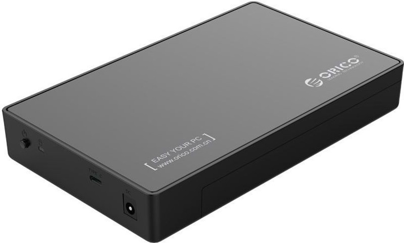 Orico 2.5 / 3.5 inch Type-C Hard Drive Enclosure (3588C3) 2.5 inch External Hard Drive Enclosure(For Windows 10 / 8 / 7 / Vista / XP, Mac OS v9.0 or above, Black)
