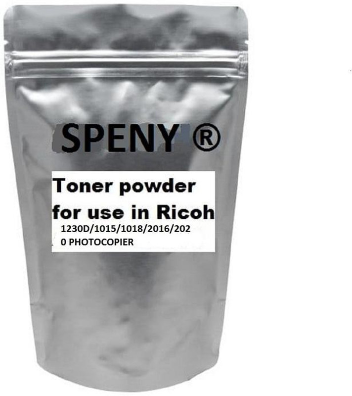 speny Toner Powder 1230D for use in Ricoh Aficio 1015 / 1018 / 2016 / 2020 Photocopier Single Color Ink Toner(Black)
