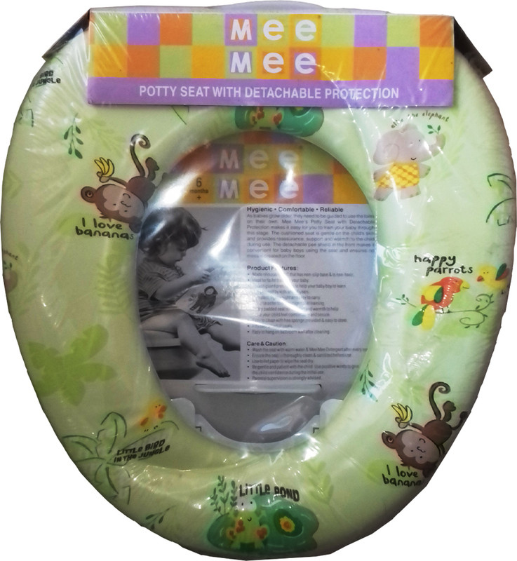 kidoz kingdom MEE MEE POTTY SEAT WITH DETACHBLE PROTECTION Potty Seat(Green)