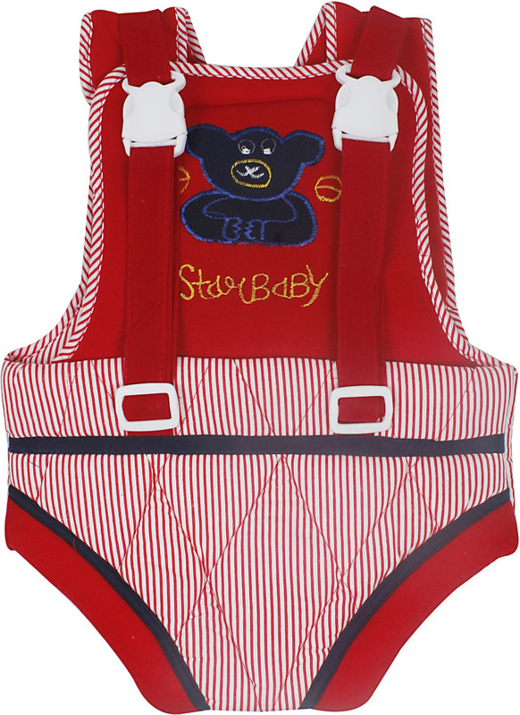 Smilecasters Starbaby High Quality Baby Carrier Baby Carrier(Red, Front carry facing out)
