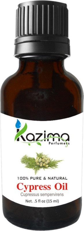 KAZIMA Cypress Essential Oil (15ML) Pure Natural For Skin Care & Hair Treatment(15 ml)