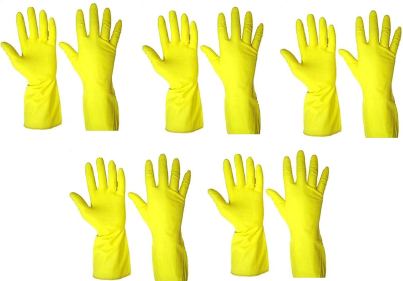 yes plus santosh Wet and Dry Glove Set(Medium Pack of 5)