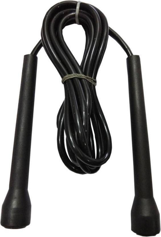 ik sports SKIPPING ROPE PENCIL Speed Skipping Rope(Black, Length: 274.32 cm)