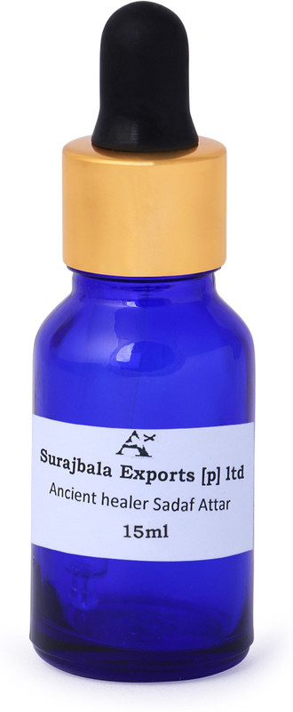 Ancient Healer 100% Natural Sadaf Attar 15 ml Herbal Attar(Amber)