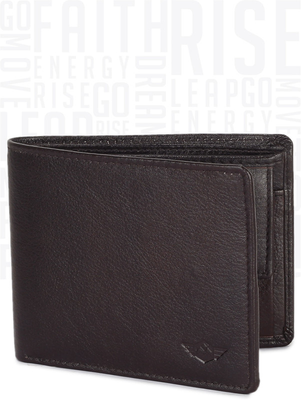 Metronaut Men Brown Genuine Leather Wallet(4 Card Slots)