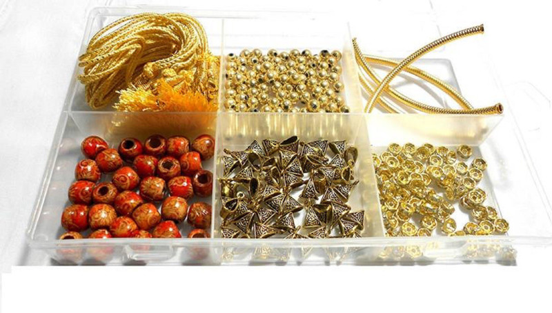 swing arts Necklace Making Gold Materials Kit