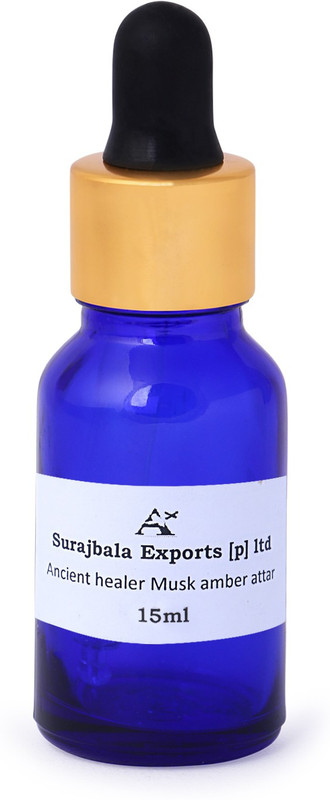 Ancient Healer 100% Natural Musk Herbal Attar(Amber)