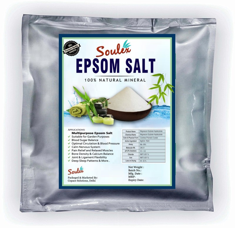 Soulex EPSOM SALT MULTIPURPOSE 1 KG(1000 g)
