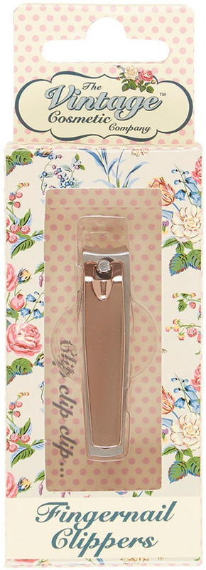 Vintage Fingernail Clippers Rose Gold