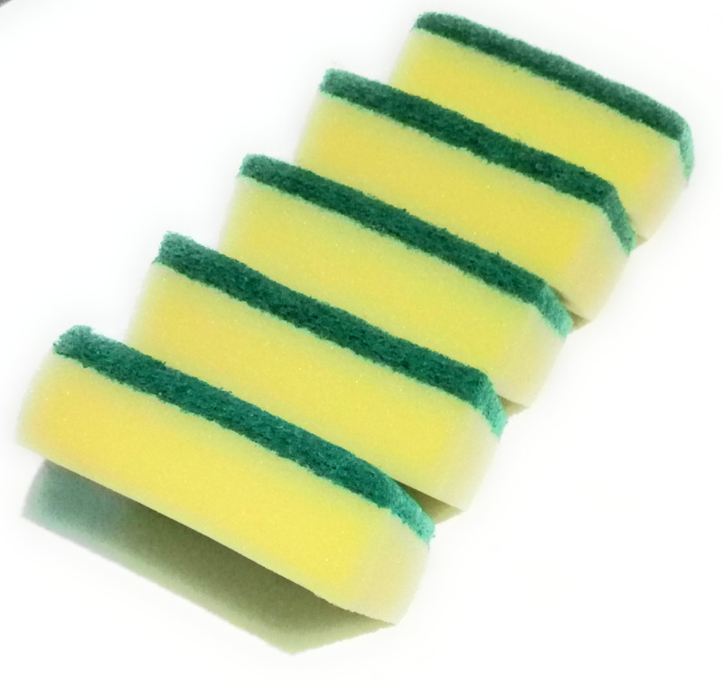 dannu scrub pad with sponge use non stick cock whare ,use vessles cleaning also set of 5 Scrub Sponge(Regular, Pack of 5)