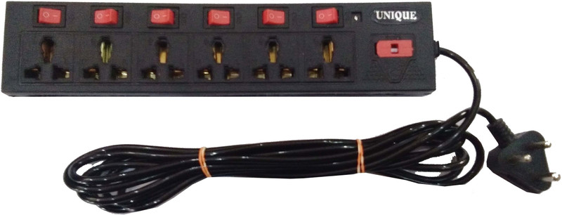 hitler germany EXTENSION BOARD 6 Socket Surge Protector(Black)