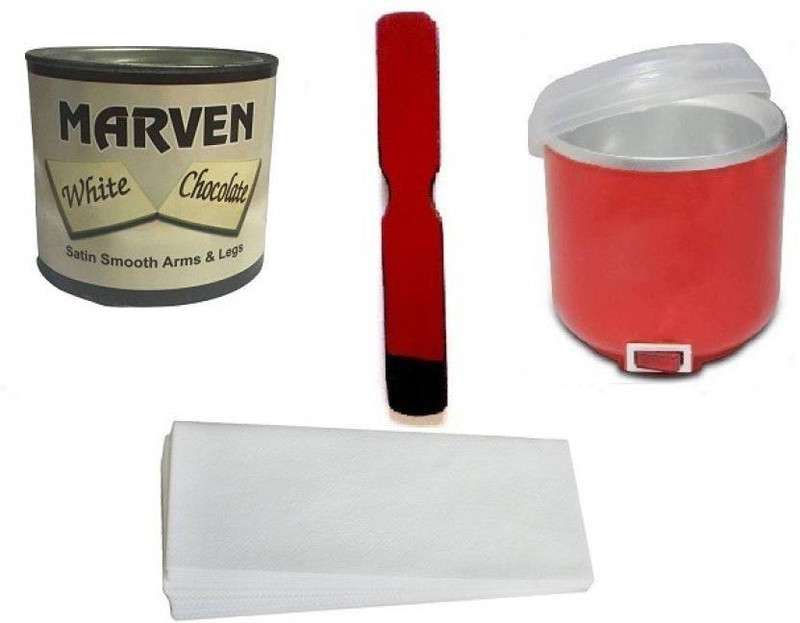 ddh 1 AUTOMATIC WAX HEATER , 65 WAX STRIPS, 1 WHITE CHOCLATE WAX AND I KNIFE(4 Items in the set)