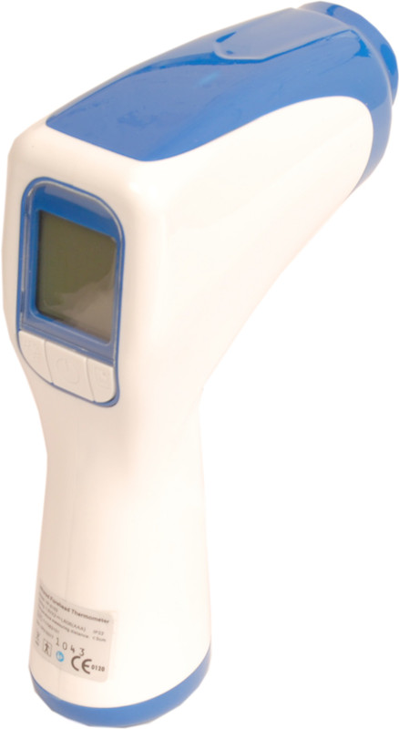 yes plus (blue) talking laser light focus non contact forehead infrared Blue (multicolour ) Thermometer(blue and white)