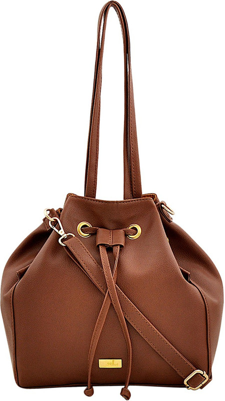 yelloe Women Tan Tote