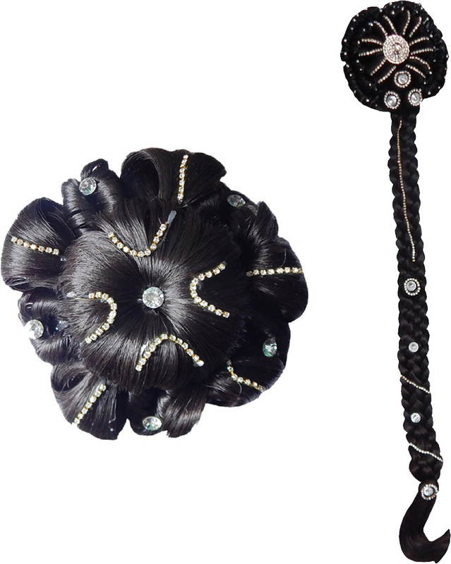 RZ World Hair juda choti-103 Hair Accessory Set(Black) RZ World Hair juda choti-103 Hair Accessory Set(Black)