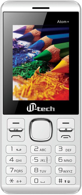 M-tech ATOM PLUS(White & Blue)