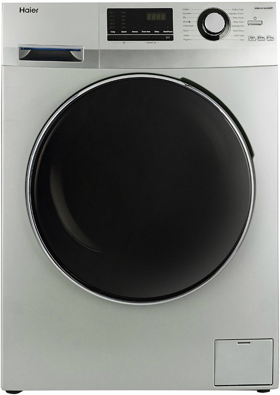 Haier 6.5 kg Fully Automatic Front Load Washing Machine Grey(HW65-B10636NZP) RS.31050 (27.00% Off) - Flipkart