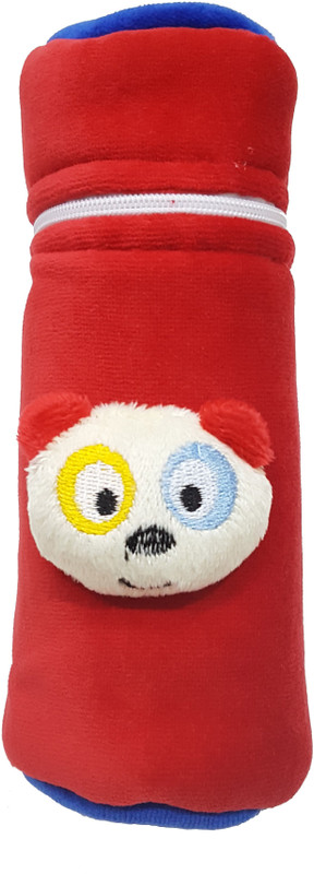 GoodStart Baby feeding bottle cover in velvet of 240ml capacity(Red)