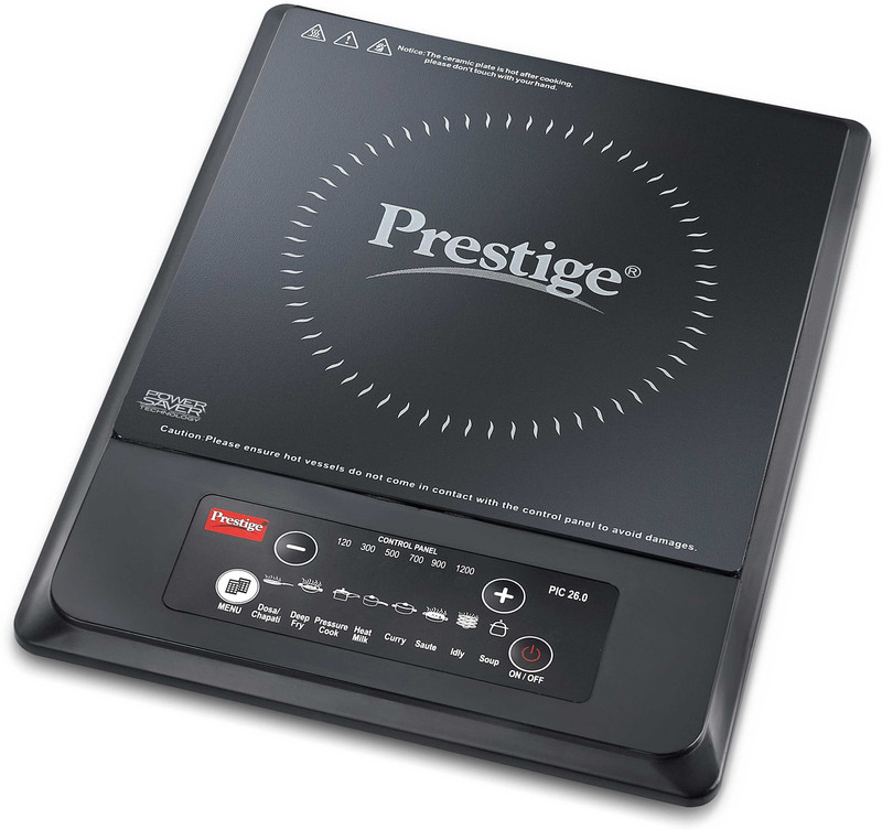 Prestige PIC 26.0 Induction Cooktop(Black, Push Button) Prestige PIC 26.0 Induction Cooktop(Black, Push Button)
