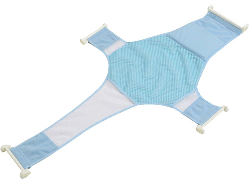 Redoak Adjustable Baby Bath Net Safety Seat Support - Blue Baby Bath Seat(Blue)