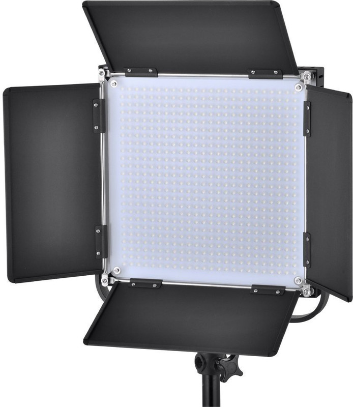 Powerpak Led Light LED-660ASV 576 LEDs Camera Video Lighting can Adjust Brightness & Color Temperature for DSLR Camcorder 3360 lx Camera LED Light
