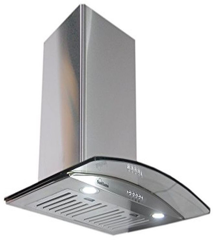 Sunflame Iris Ss Bf Chimney Wall Mounted Chimney Silver 1100 Cmh Noveltycart