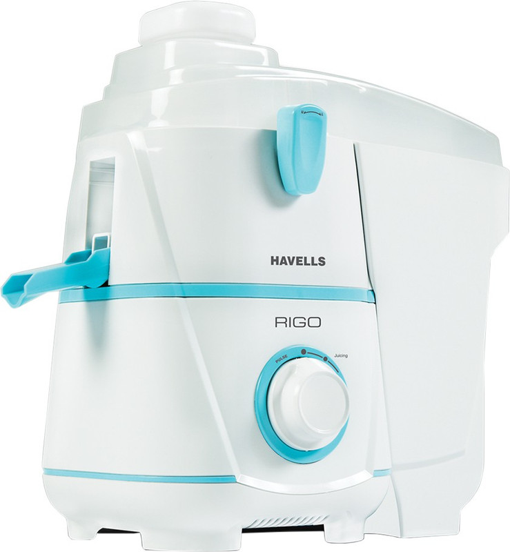 Havells Rigo 500 W Juicer(White, Blue, 1 Jar)