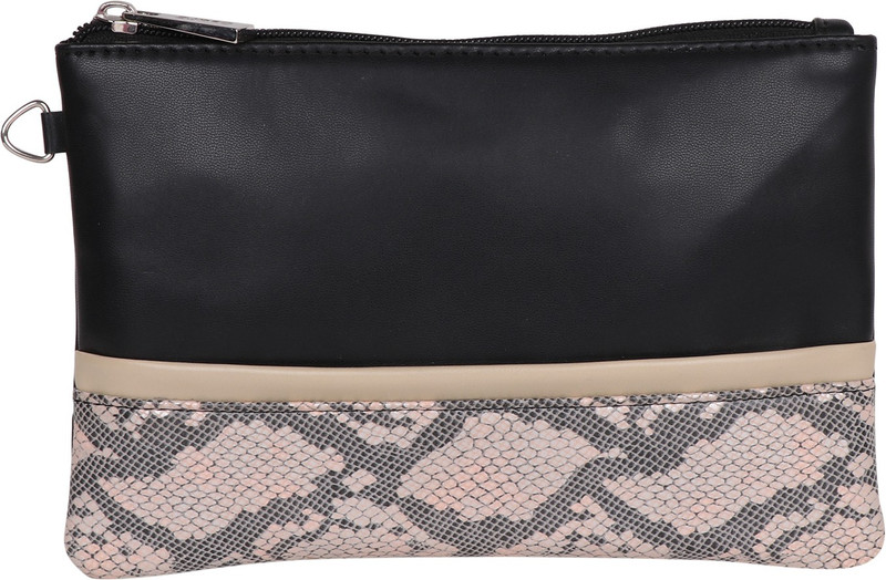 Osaiz Black color, with pink texture pouch. Cosmetic Bag(Black) Osaiz Black color, with pink texture pouch. Cosmetic Bag(Black)