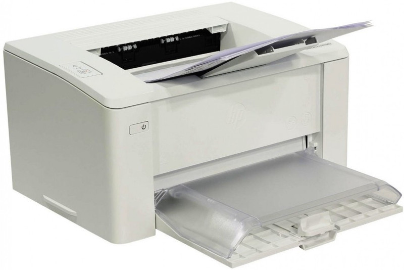 HP LaserJet M104a Mono Laser Printer with Cartridge Single Function Printer(White, Toner Cartridge)