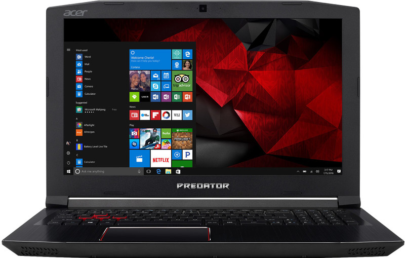 Acer Predator Helios 300 Core i5 7th Gen - (16 GB/1 TB HDD/128 GB SSD/Windows 10 Home/6 GB Graphics) G3-572 Gaming Laptop(15.6 inch, Black, 2.7 kg)