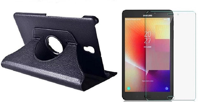 Colorcase Case Accessory Combo for Samsung Galaxy Tab A 8.0 (2017) SM-T380 / SM-T385 8 Inch Tablet(Black)