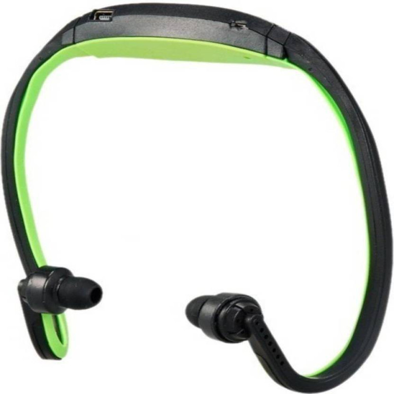 klassy Bluetooth Clip BS19 Wireless headphone Green-09 Bluetooth Headset with Mic(Green, In the Ear)