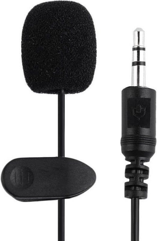 padraig Mini mic 3.5mm Black Tie Lapel Lavalier Clip Microphone