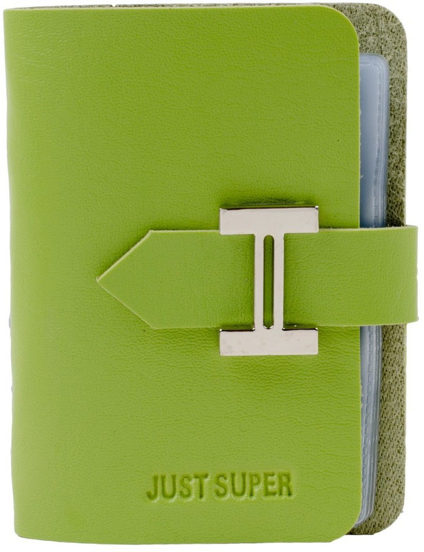 Importikah 10 Card Holder(Set of 1, Green)