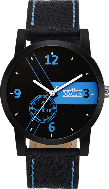 monax MM109 Bond Black Dial Analog Watch  - For Men