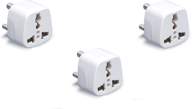 wowsome conversion plug Three Pin Plug(White)