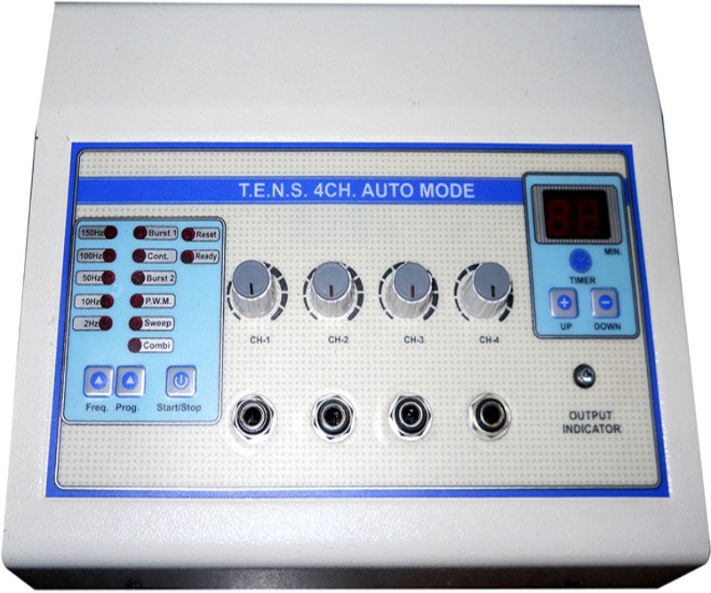 Physiogears 4 CHANNEL TENS AUTO MODE PHYSIOTHERAPY Electrotherapy Device(MG-02)