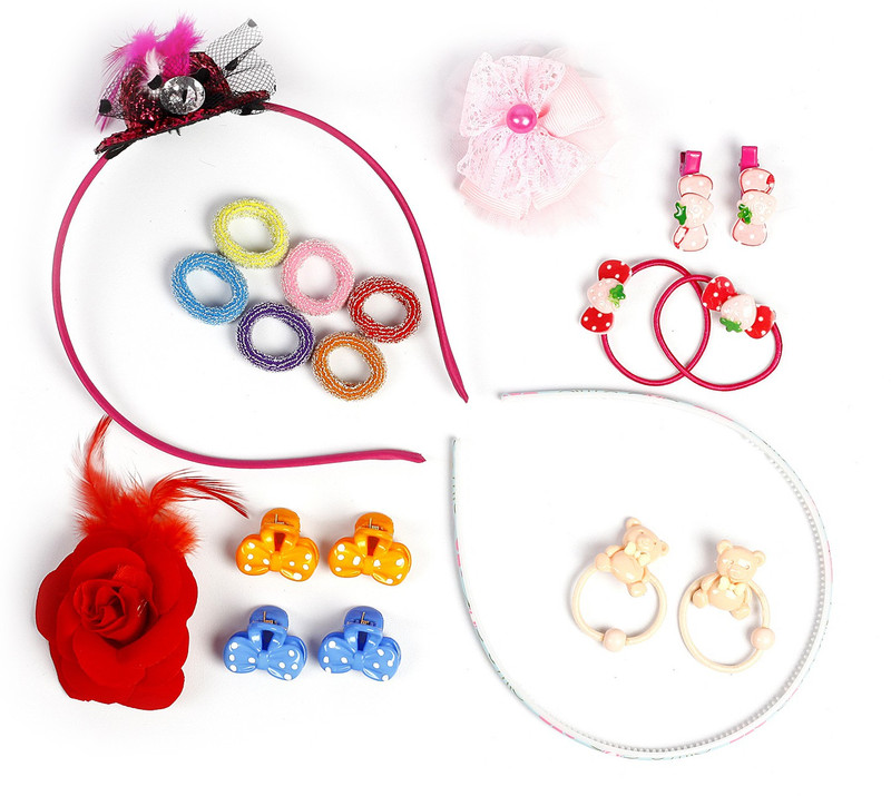 sringhar Hair Accessories pack of 20 pcs Hair Accessory Set(Multicolor)