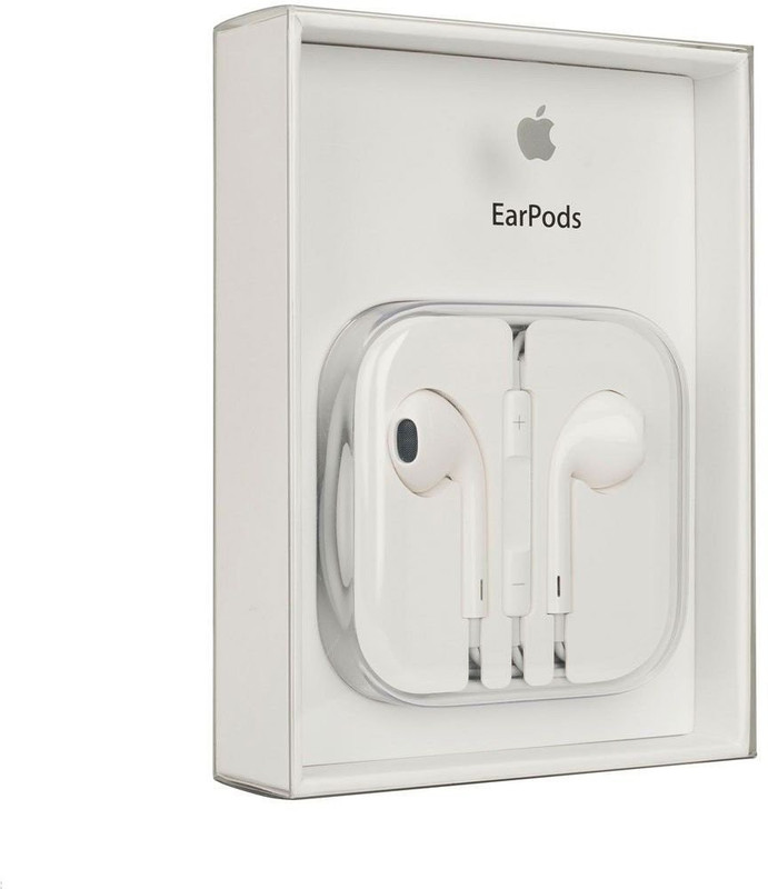 izac 3.5mm Stereo Earphone Hands-Free Mini Size Headset With Mic And Volume Controller Compatible For all Android IOS Devices ,White Wired Headset with Mic(White, In the Ear)